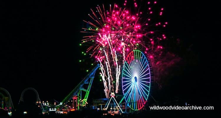 Wildwood Entertainment Schedule Fireworks