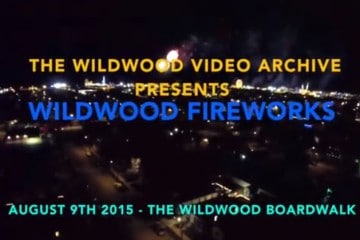 Wildwood Fireworks Wildwood New Jersey Drone