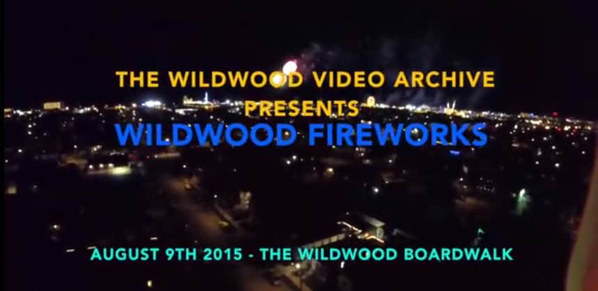 Wildwood Fireworks Wildwood New Jersey Drone