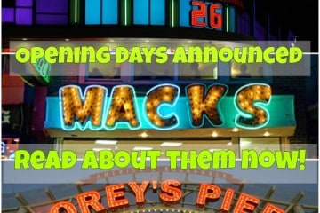 Opening Days Announced 2016