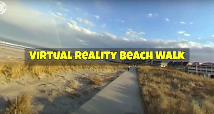 Virtual Reality Wildwood Beach Walk