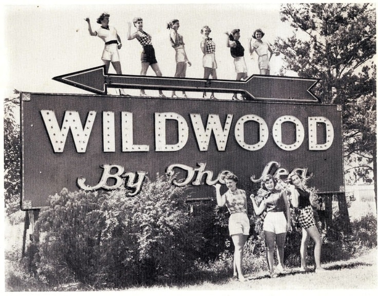 Wildwood By The Sea Sign