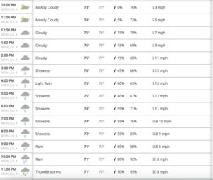 Wildwood Weather
