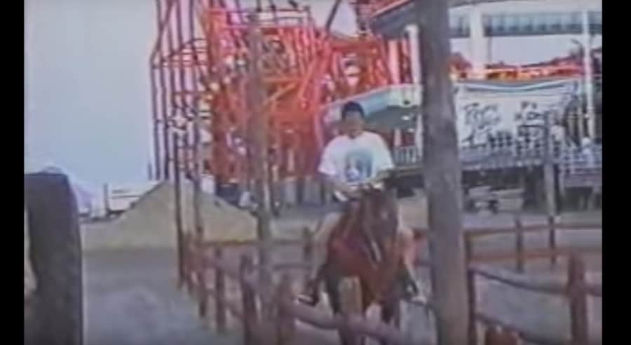 Horseback Riding On Beach 1990s