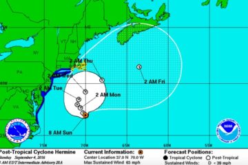 Tropical Cyclone Hermine UPDATE (10AM)