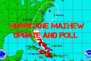Hurricane Mathew Update and Poll (Wildwood Weather)