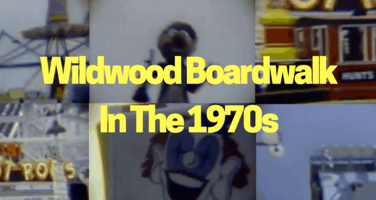 Wildwood Boardwalk In The 1970s - Wildwood Video Archive