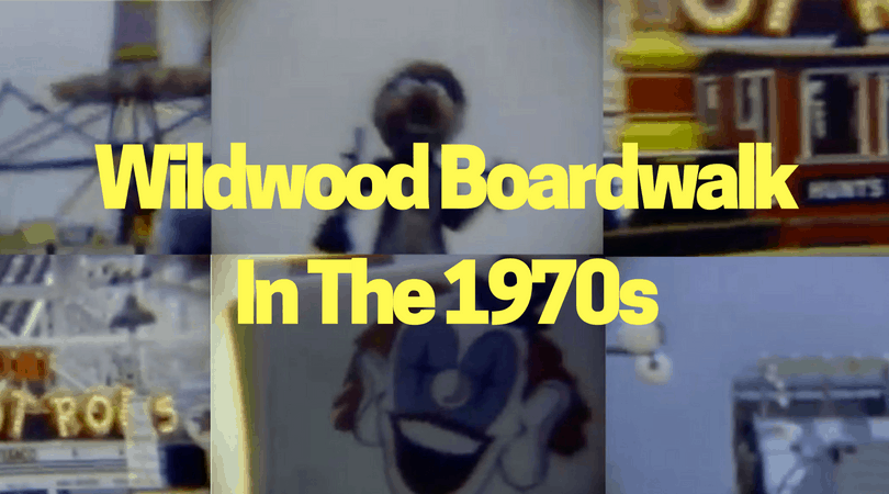 Wildwood Boardwalk In The 1970s