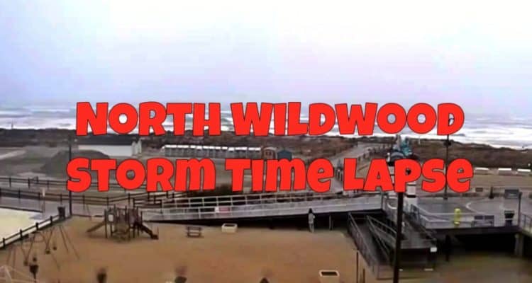 North Wildwood Storm Time Lapse