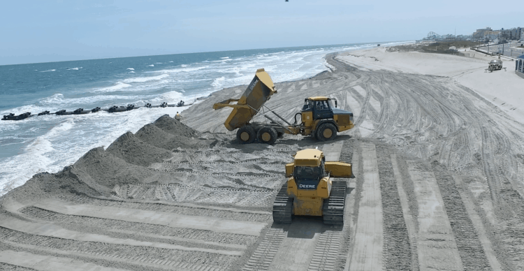 Rebuilding North Wildwood's Beaches