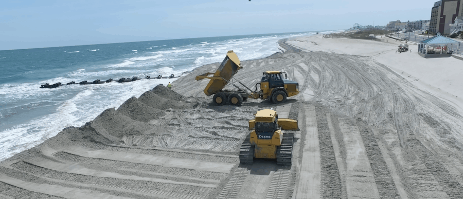 Rebuilding North Wildwood's Beaches