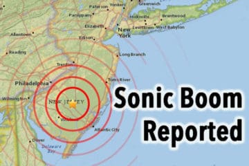 Sonic Boom Felt In South Jersey