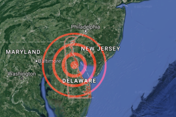 4.4 Magnitude Earthquake Felt