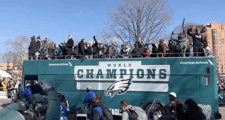 Philadelphia Eagles Super Bowl Parade 2018 (Video) - Wildwood Video Archive