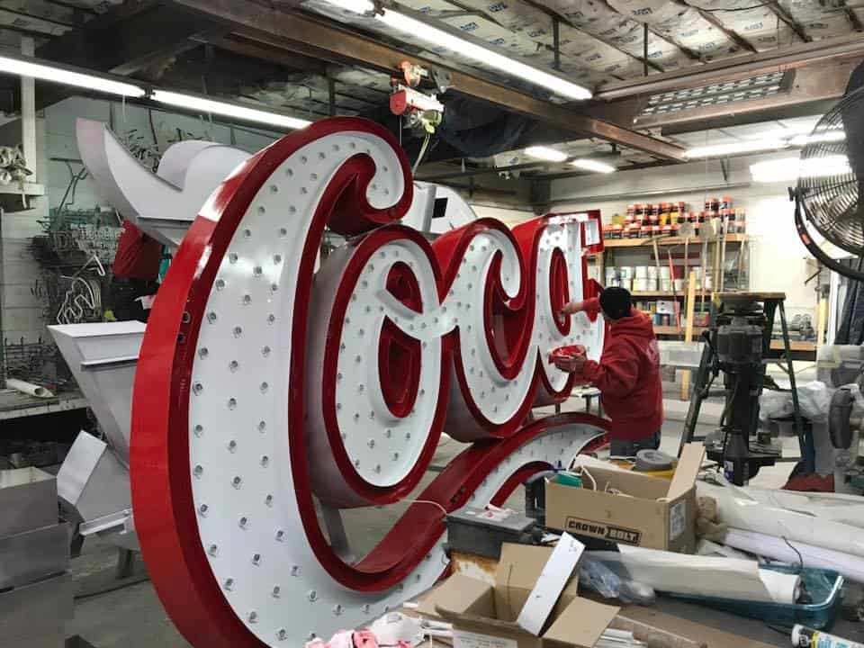 Coca-Cola Sign Update!