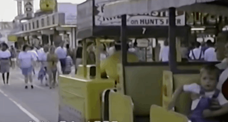 Wildwood Boardwalk in June 1990