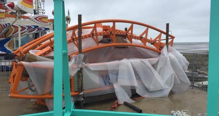 Wildwood Coaster Construction