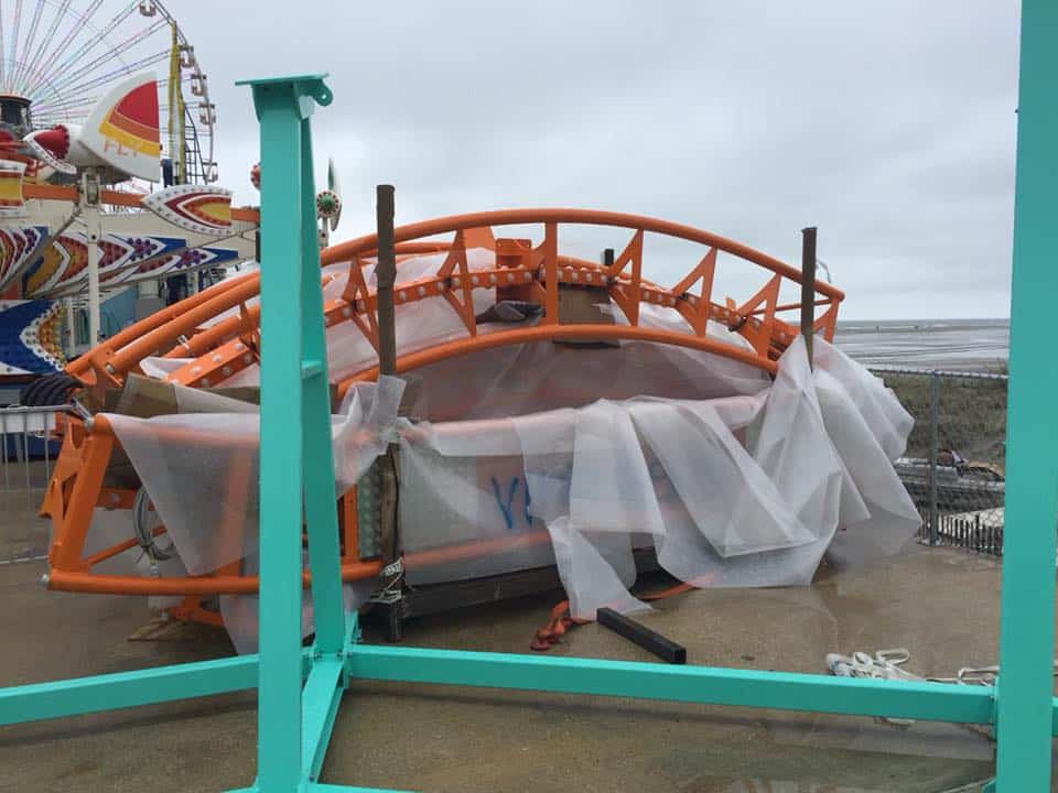 Wildwood Coaster Construction