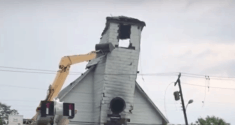 Cape May Church Demolition