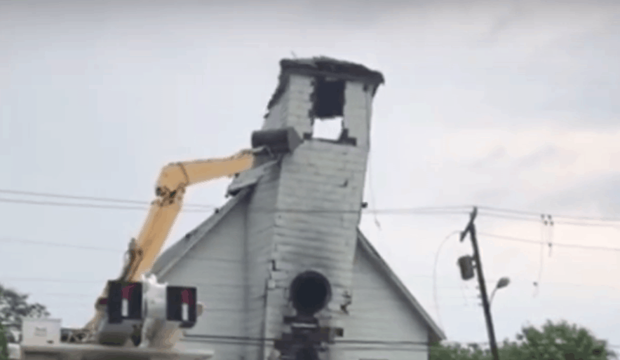 Cape May Church Demolition