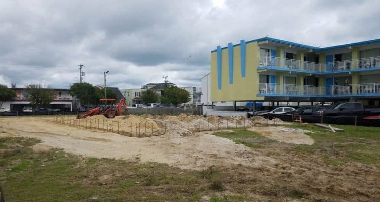 Construction Starts On NEW Wildwood Motel