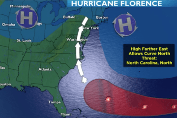 Here is the latest on Hurricane Florence according to the National Hurricane Center (NHC) and our very own SNJ.com's NorEasterNick.