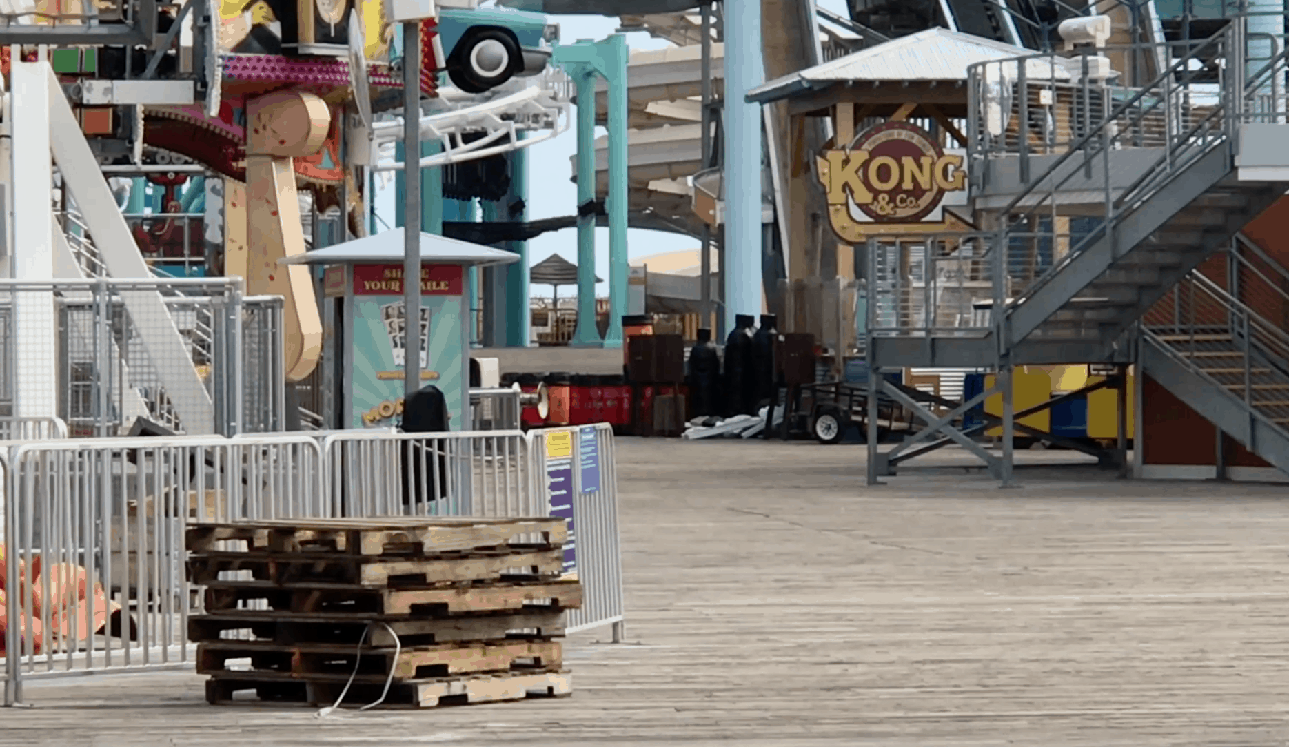 Surfside Pier Is Getting Packed Up For Winter