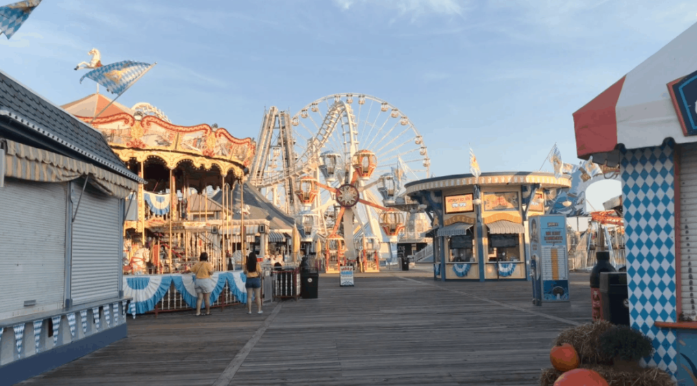 Morey’s Piers Is Closed For The Season (Video) Wildwood Video Archive