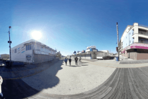 Walk The Wildwood Boardwalk in 360