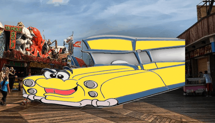Morey’s Piers Reveals NEW Coaster Car!