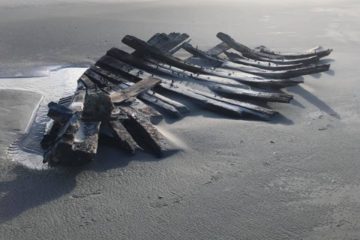 Did a Old Ship Wash Up in Stone Harbor???