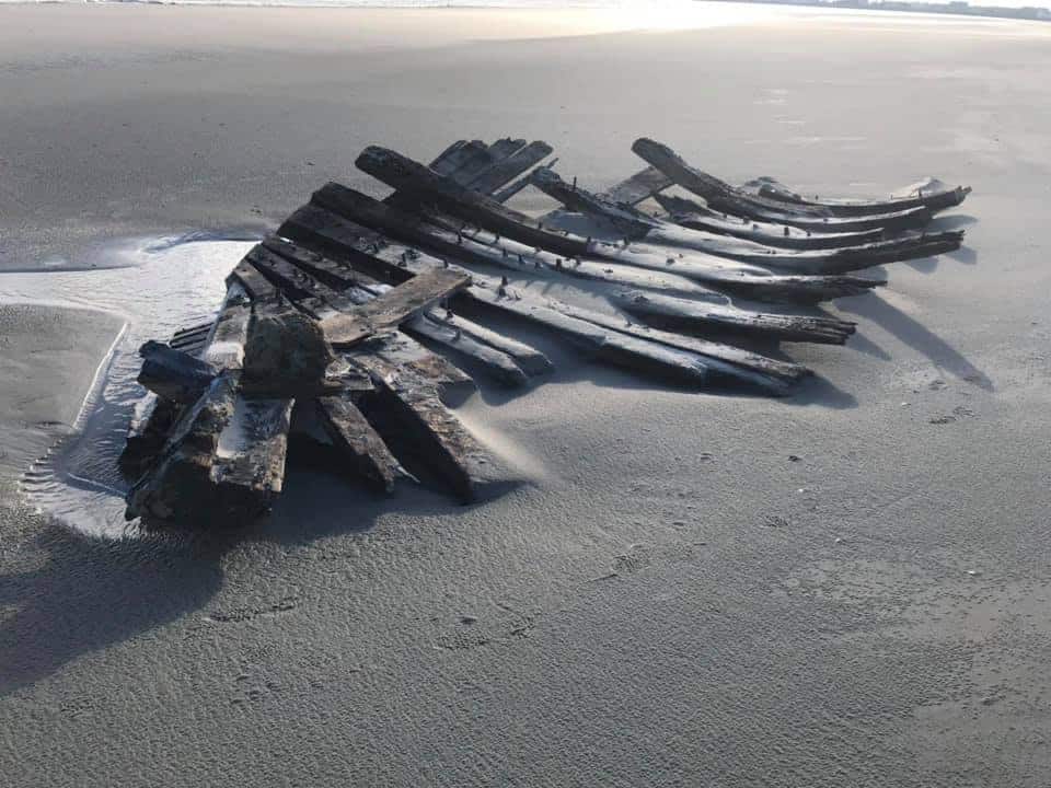 Did a Old Ship Wash Up in Stone Harbor???