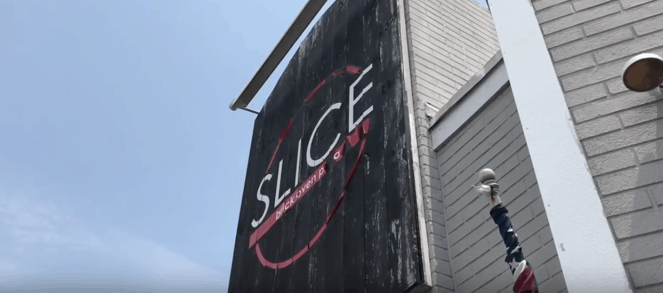 Slice Pizza Building Up For Rent!