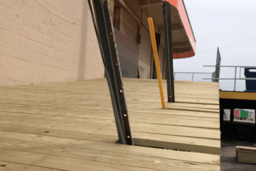 New Boardwalk Ramp At Pine Ave