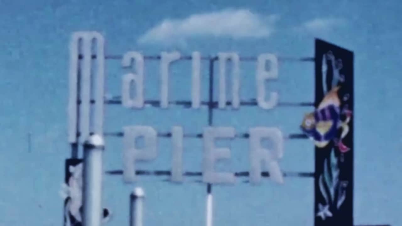 Marine Pier In 1958