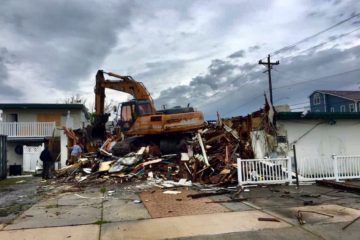 Woody’s Cafe Knocked Down