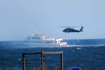 Military Helicopters Are Training In Cape May