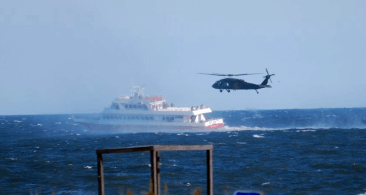 Military Helicopters Are Training In Cape May