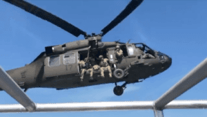 FBI Helicopters Do Training On Cape May Whale Watcher