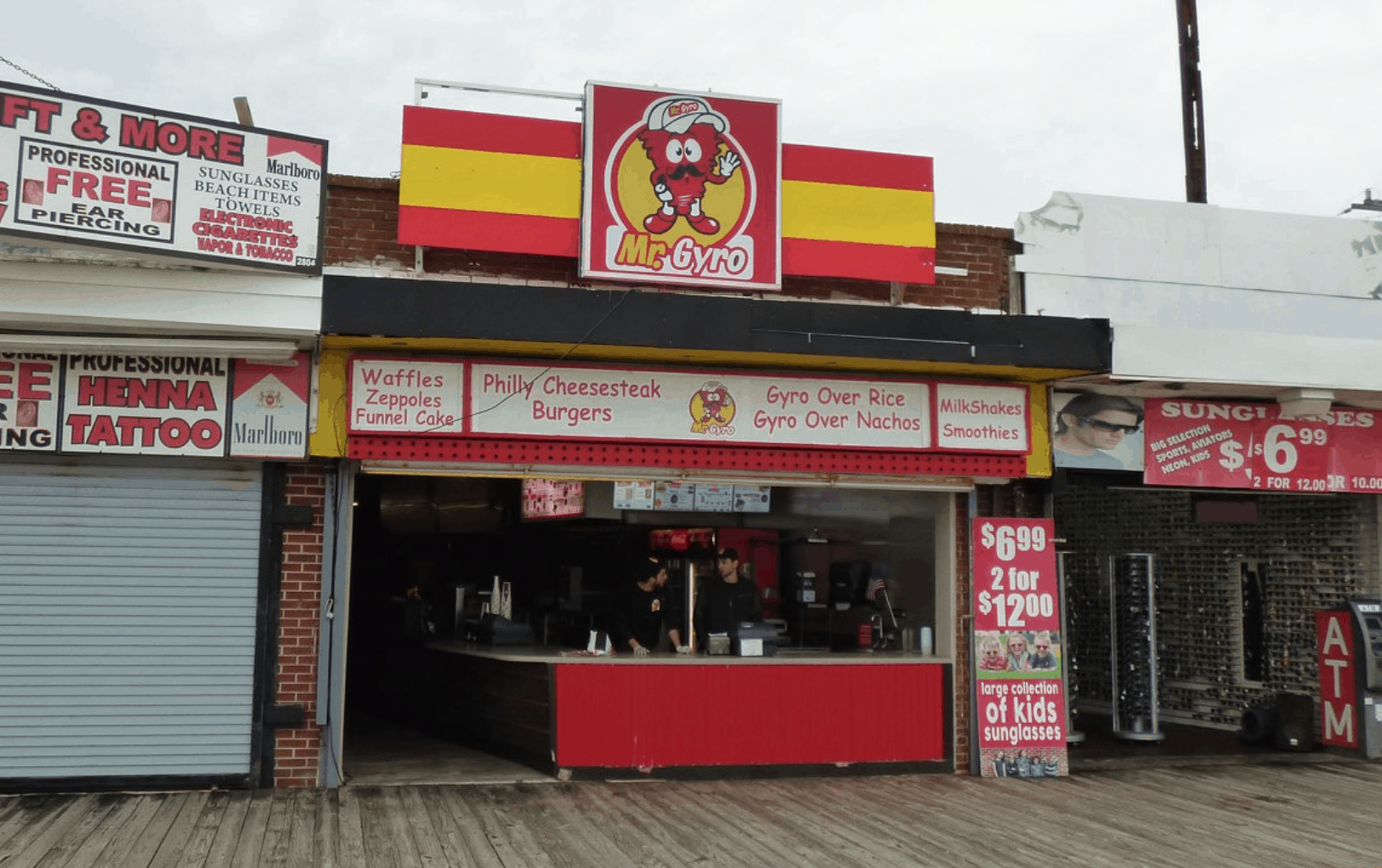 Please Welcome Mr. Gyro to The Wildwood Boardwalk!