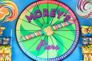 NEW State of the Art Candy Wheel at Moreys Piers