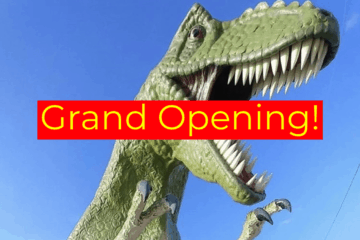 Jurassic Adventure Golf Grand Opening!