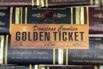 Douglass Fudge Has A Golden Ticket Contest!!!!