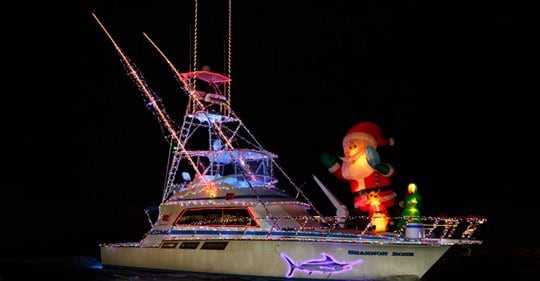 Christmas In July Boat Parade And More!