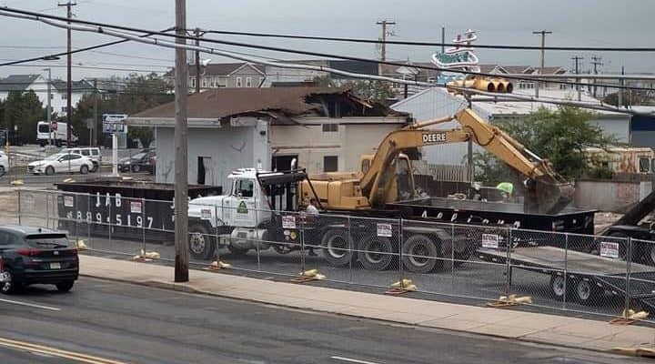 Demolition Taking Place In Wildwood