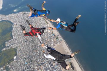 Jumping Out Of A Plane Over Wildwood
