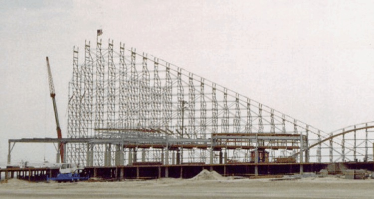 The Great White Being Built