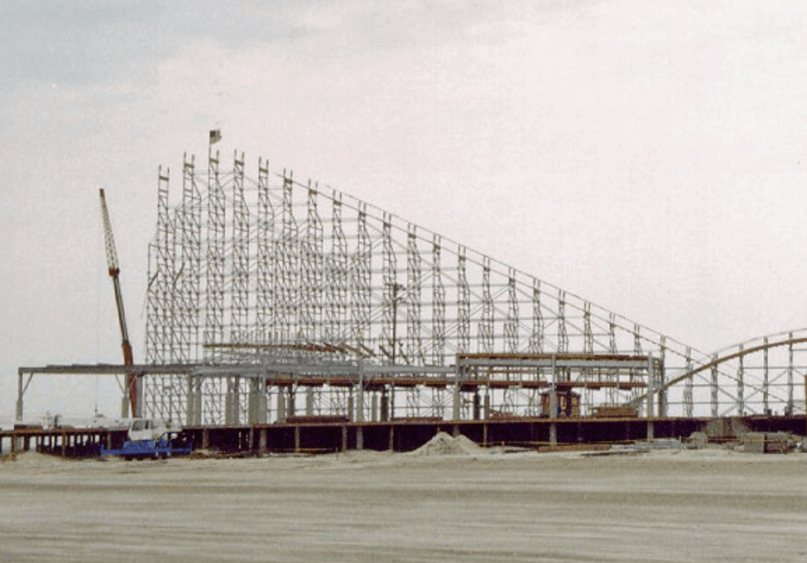 The Great White Being Built