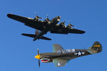 WWII Planes Over Wildwood