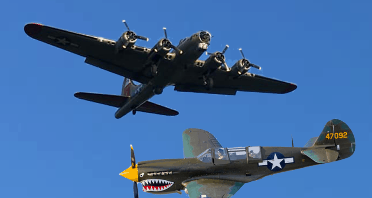 WWII Planes Over Wildwood